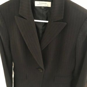 Tahari Pinstripe Jacket